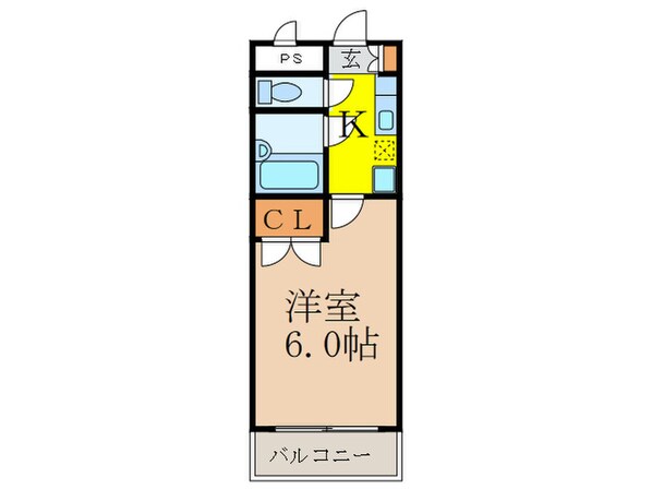 ローズコーポ新大阪８の物件間取画像